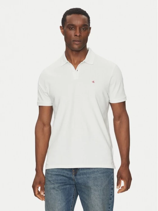 Obrázek produktu Calvin Klein Jeans Polokošile LV040EM269 Bílá Regular Fit