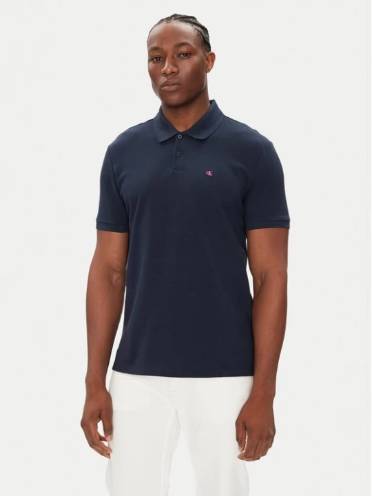 Obrázek produktu Calvin Klein Jeans Polokošile LV040EM269 Tmavomodrá Regular Fit