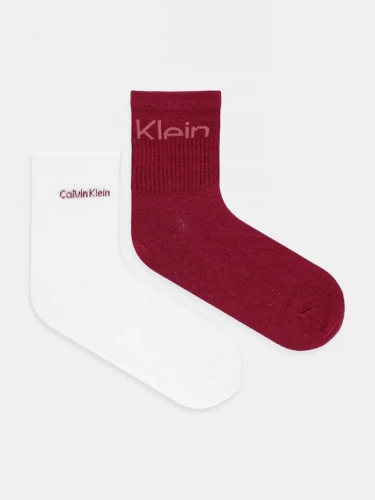 Obrázek produktu Calvin Klein Jeans Ponožky Calvin Klein Jeans 2-pack burgundské