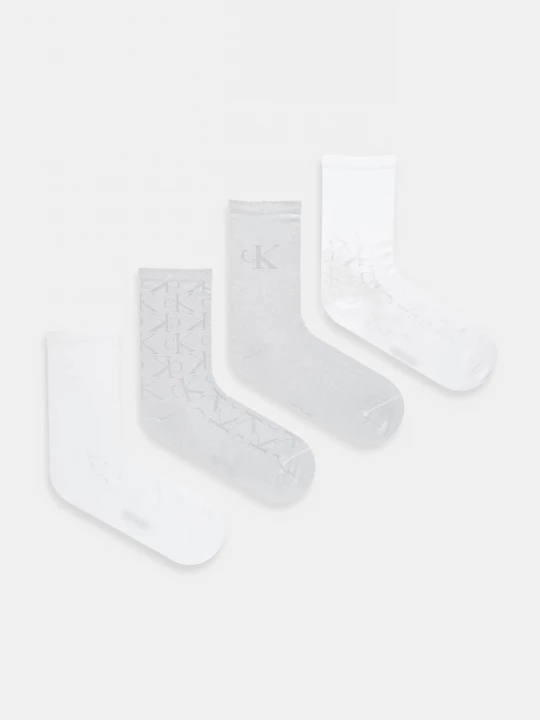 Obrázek produktu Calvin Klein Jeans Ponožky 4-pack bílá
