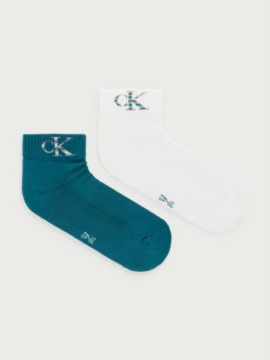 Obrázek produktu Calvin Klein Jeans ponožky pánské s bavlnou 2-pack bílá