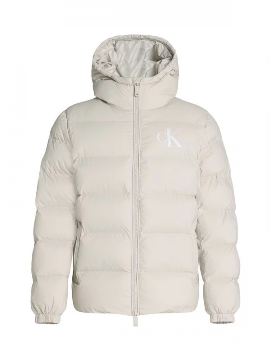 Obrázek produktu Calvin Klein Jeans Přechodná bunda bílá / barva bílé vlny
