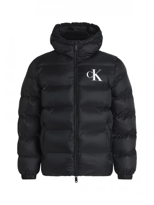 Obrázek produktu Calvin Klein Jeans Přechodná bunda černá / bílá