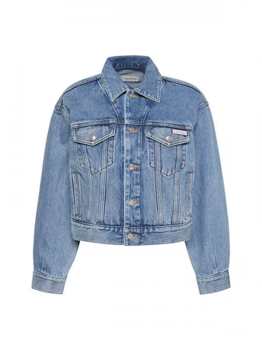 Obrázek produktu Calvin Klein Jeans Přechodná bunda modrá džínovina