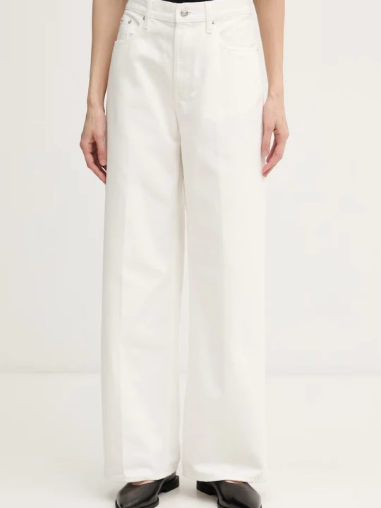 Obrázek produktu Calvin Klein Jeans relaxed fit džíny dámské béžová