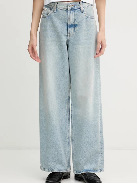 Obrázek produktu Calvin Klein Jeans relaxed fit džíny dámské modrá