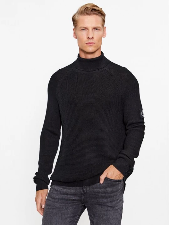 Obrázek produktu Calvin Klein Jeans Rolák J30J325093 Černá Regular Fit