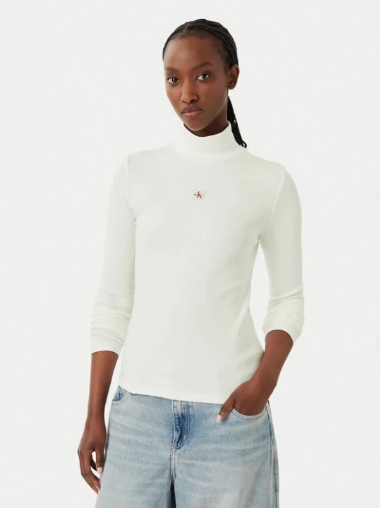 Obrázek produktu Calvin Klein Jeans Rolák LV047D203G Bílá Slim Fit