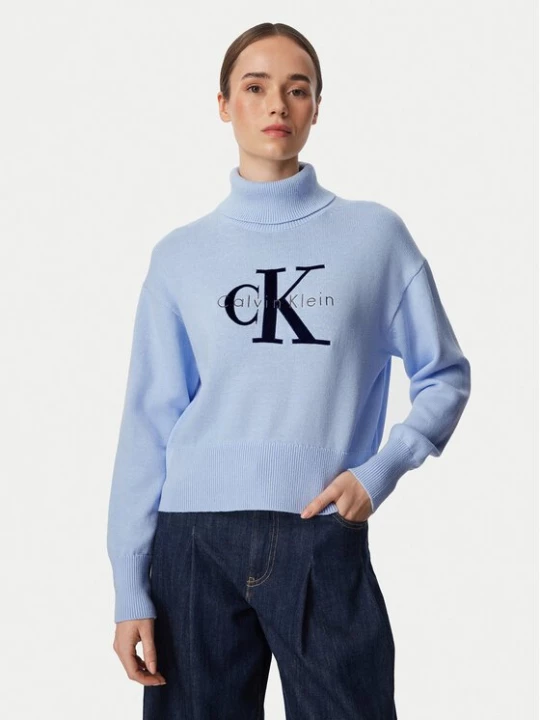 Obrázek produktu Calvin Klein Jeans Rolák LV047H329G Světle modrá Regular Fit