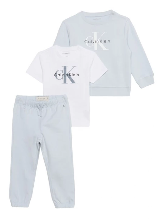Obrázek produktu Calvin Klein Jeans Sada pastelová modrá / petrolejová / bílá