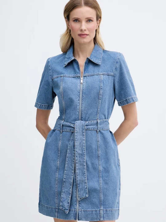 Obrázek produktu Calvin Klein Jeans šaty džínové modrá