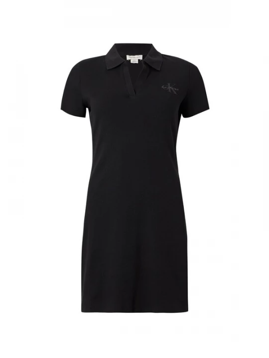 Obrázek produktu Calvin Klein Jeans Šaty 'Open Placket Mini' černá