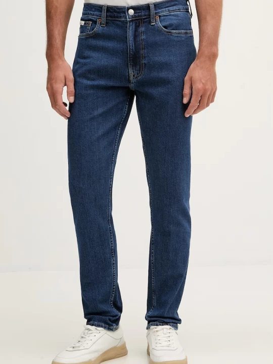 Obrázek produktu Calvin Klein Jeans slim fit džíny pánské námořnická modř