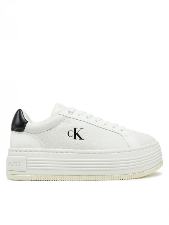 Obrázek produktu Calvin Klein Jeans Sneakersy Bold Flatf Low Lace Mg YW0YW01766 Bílá