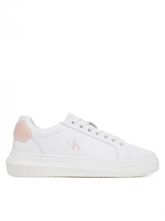 Obrázek produktu Calvin Klein Jeans Sneakersy Chunky Cupsole Ru Patch Lth Wn YW0YW01846 Bílá