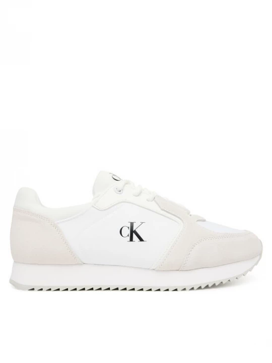Obrázek produktu Calvin Klein Jeans Sneakersy Runner Laceup Sock Mg Nylon Mix YW0YW01644 Bílá