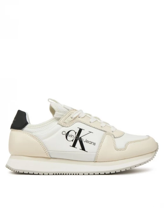 Obrázek produktu Calvin Klein Jeans Sneakersy Runner Sock Laceup Ml Lth YW0YW01616 Bílá