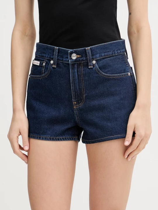 Obrázek produktu Calvin Klein Jeans šortky dámské džínové námořnická modř