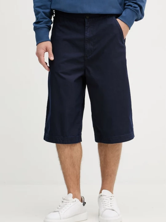 Obrázek produktu Calvin Klein Jeans šortky pánské s bavlnou námořnická modř