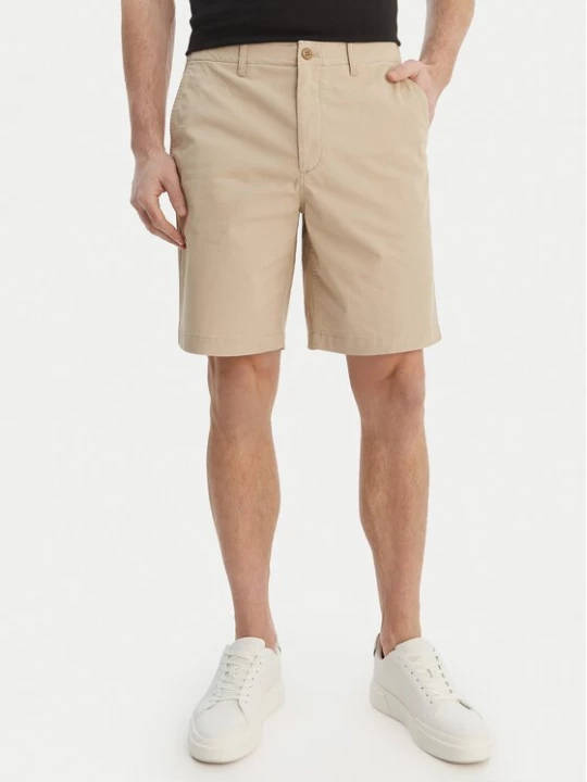 Obrázek produktu Calvin Klein Jeans Šortky z materiálu LV04RF617G Béžová Regular Fit