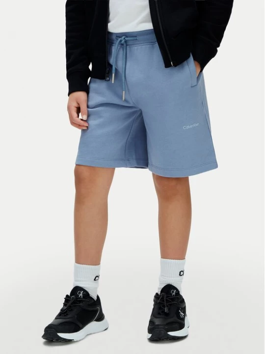 Obrázek produktu Calvin Klein Jeans Sportovní kraťasy Inst Logo LV1CKSJC50 Modrá Regular Fit