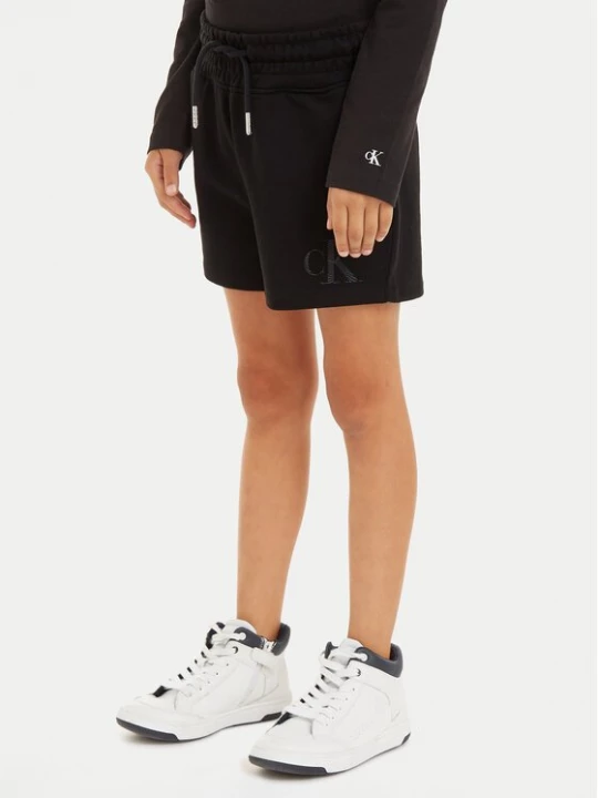 Obrázek produktu Calvin Klein Jeans Sportovní kraťasy Iridescent IG0IG02452 Černá Regular Fit