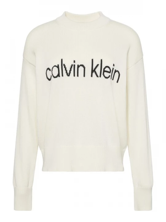 Obrázek produktu Calvin Klein Jeans Svetr černá / bílá