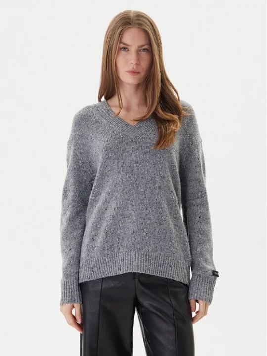 Obrázek produktu Calvin Klein Jeans Svetr Chunky LV044D328G Šedá Regular Fit