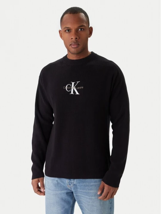 Obrázek produktu Calvin Klein Jeans Svetr J30J322460 Černá Loose Fit