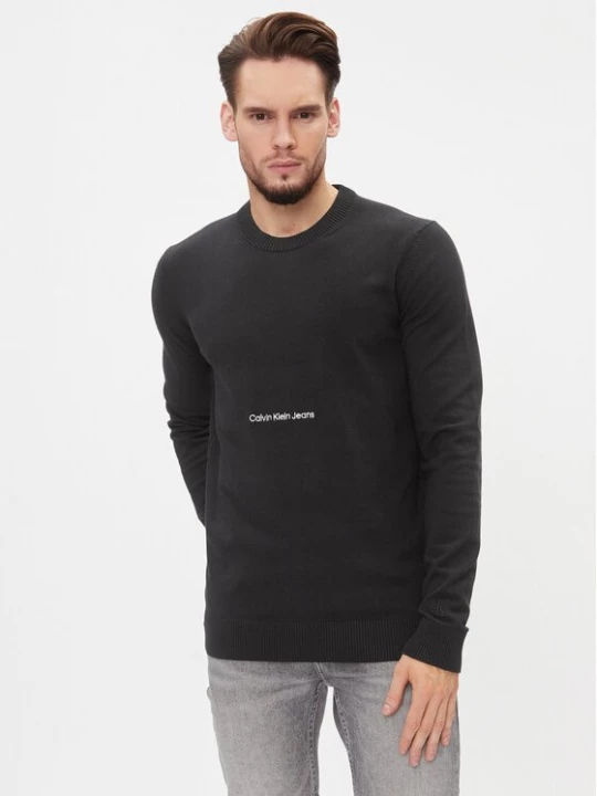 Obrázek produktu Calvin Klein Jeans Svetr J30J324328 Černá Regular Fit