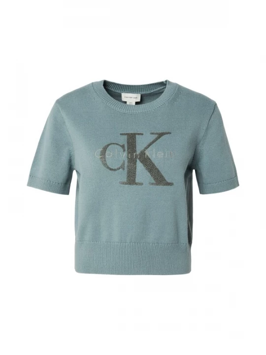 Obrázek produktu Calvin Klein Jeans Svetr kámen / khaki / nefritová