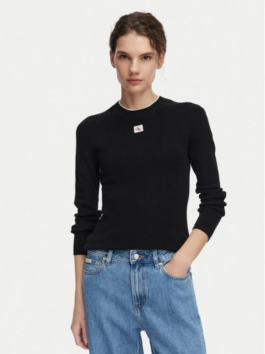 Obrázek produktu Calvin Klein Jeans Svetr LV047G309G Černá Regular Fit