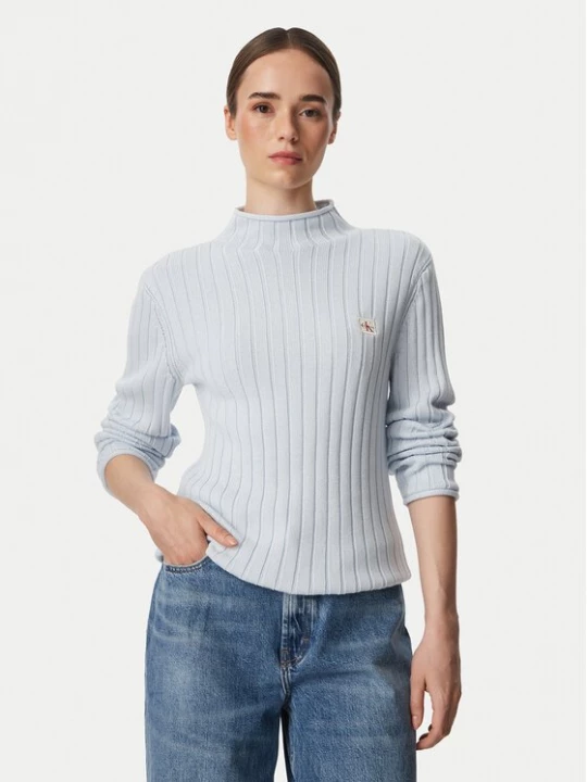 Obrázek produktu Calvin Klein Jeans Svetr LV047H304G Světle modrá Regular Fit