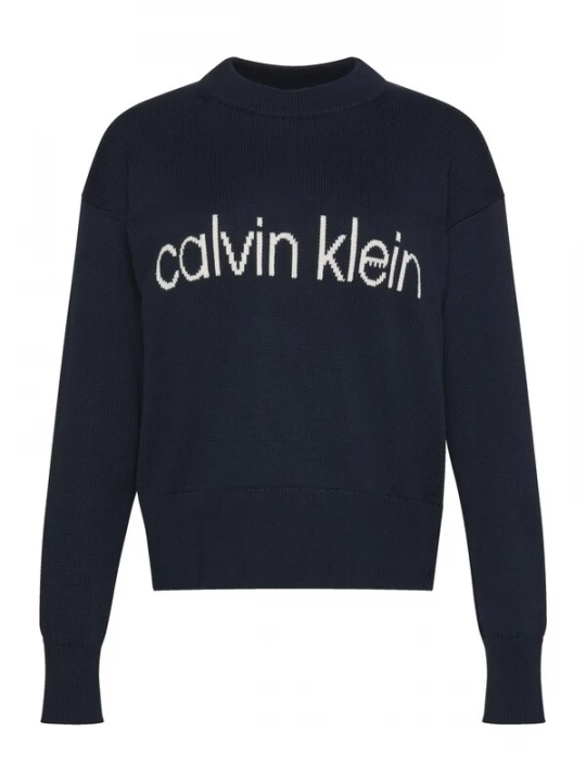 Obrázek produktu Calvin Klein Jeans Svetr námořnická modř / bílá