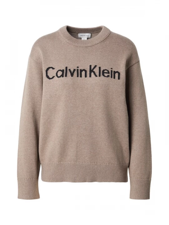 Obrázek produktu Calvin Klein Jeans Svetr světle hnědá / černá