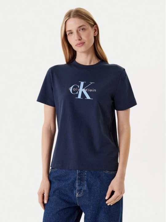 Obrázek produktu Calvin Klein Jeans T-Shirt Hero Classic LV047B865G Tmavomodrá Regular Fit