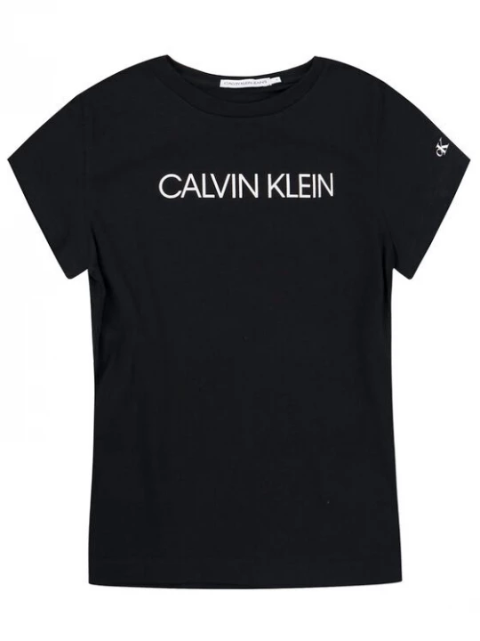 Obrázek produktu Calvin Klein Jeans T-Shirt Institutional IG0IG00380 Černá Slim Fit