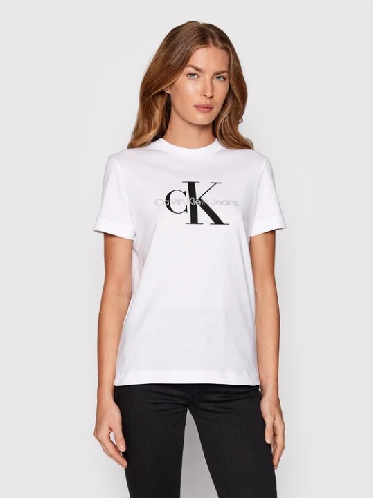 Obrázek produktu Calvin Klein Jeans T-Shirt J20J219142 Bílá Regular Fit