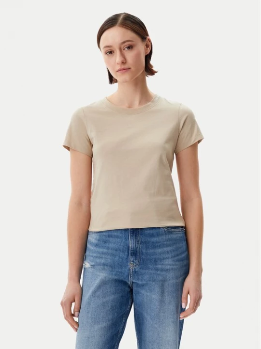 Obrázek produktu Calvin Klein Jeans T-Shirt Logo J20J225540 Béžová Regular Fit