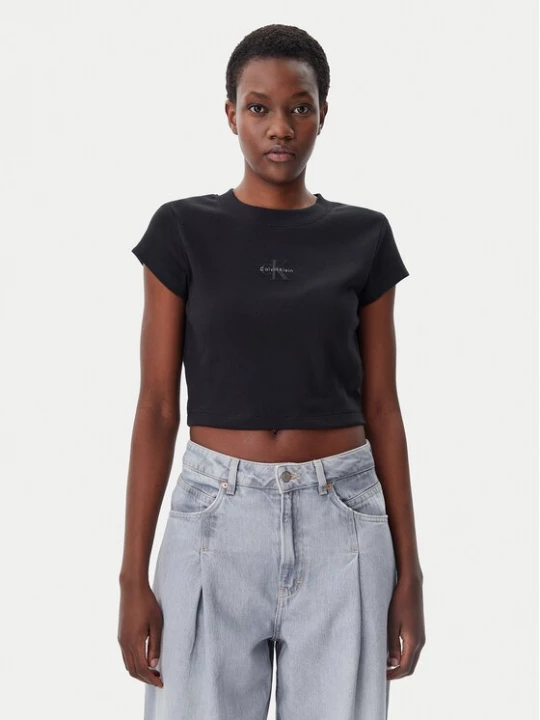 Obrázek produktu Calvin Klein Jeans T-Shirt LV047AB802 Černá Regular Fit