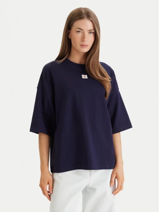 Obrázek produktu Calvin Klein Jeans T-Shirt LV047D204G Fialová Oversize