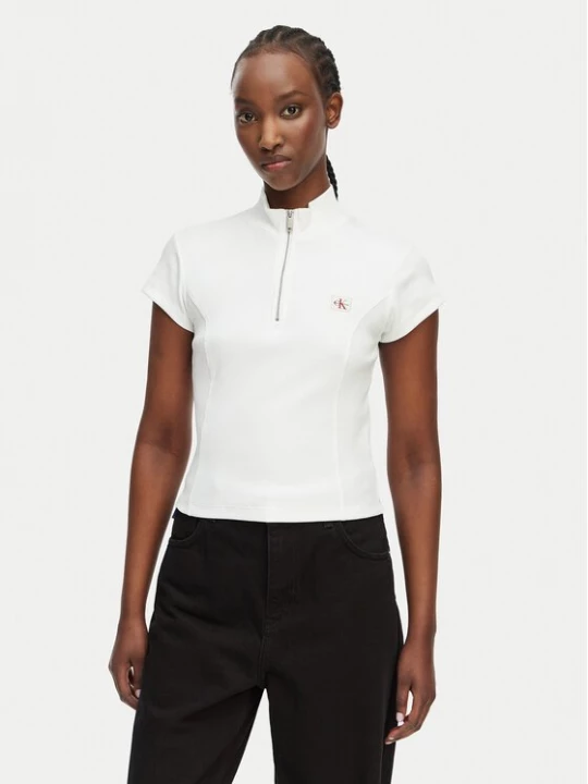 Obrázek produktu Calvin Klein Jeans T-Shirt LV047G240G Bílá Slim Fit