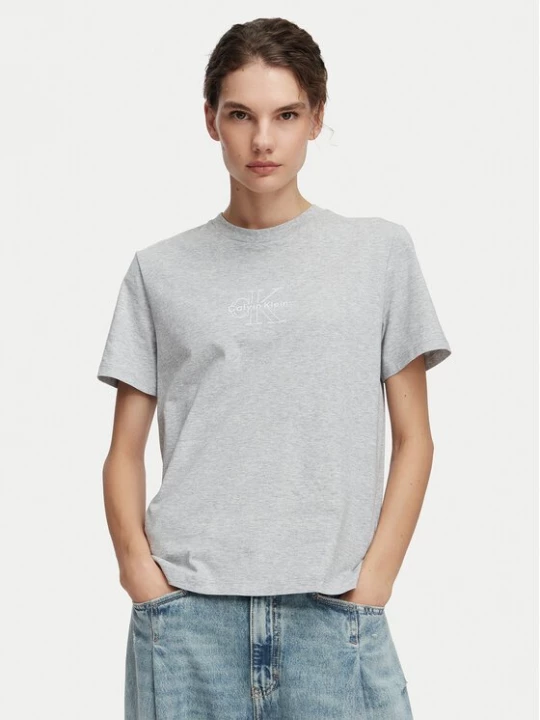 Obrázek produktu Calvin Klein Jeans T-Shirt LV047G831G Světle šedá Regular Fit