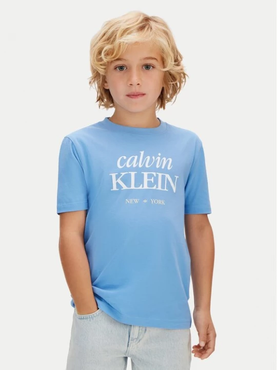 Obrázek produktu Calvin Klein Jeans T-Shirt LVCKSJA07B Světle modrá Regular Fit