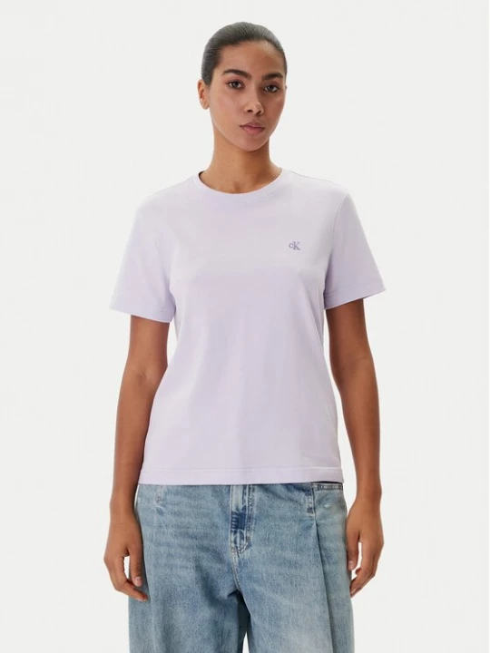 Obrázek produktu Calvin Klein Jeans T-Shirt Monogram LV047B224G Fialová Regular Fit