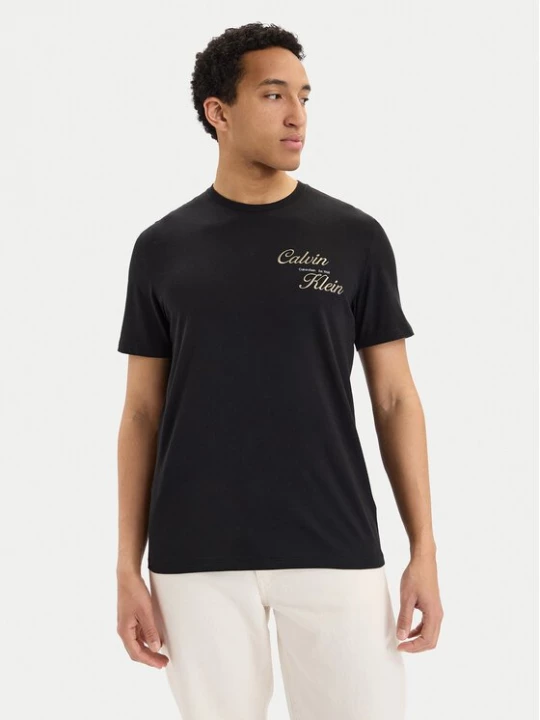 Obrázek produktu Calvin Klein Jeans T-Shirt SS 30s EU LV04RG804G Černá Regular Fit