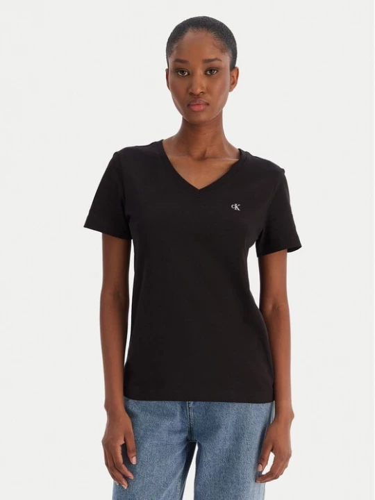 Obrázek produktu Calvin Klein Jeans T-Shirt Ss Monogram Vnk LV047B205G Černá Regular Fit