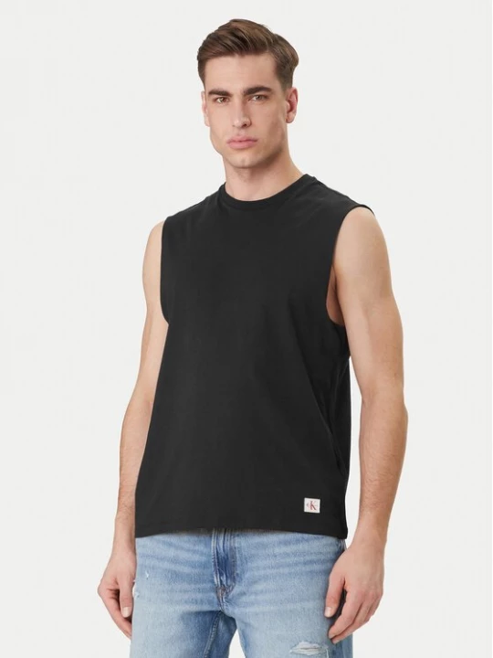 Obrázek produktu Calvin Klein Jeans Tank top LV04RF273G Černá Slim Fit