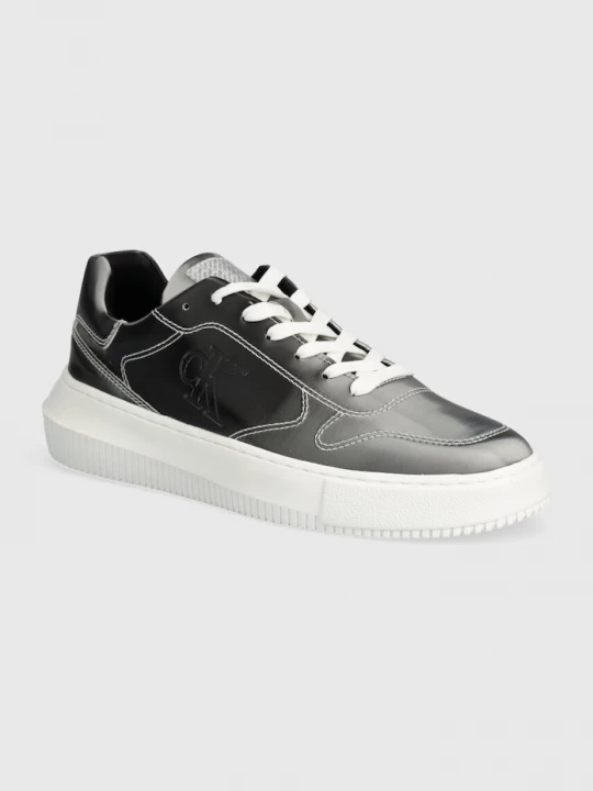 Obrázek produktu Calvin Klein Jeans Tenisky Calvin Klein Jeans CHUNKY CUPSOLE LOW LACE MG DC stříbrná