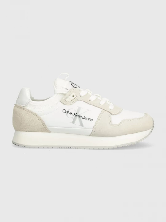Obrázek produktu Calvin Klein Jeans Tenisky Calvin Klein Jeans YW0YW00840 RUNNER SOCK LACEUP NY-LTH W béžová